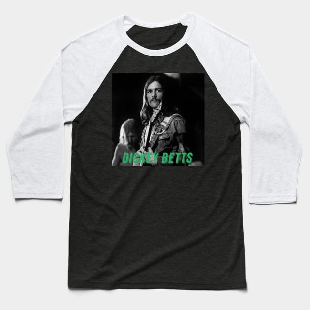 Dickey Betts Baseball T-Shirt by LivingCapital 